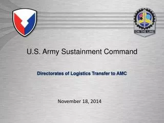 U.S. Army Sustainment Command