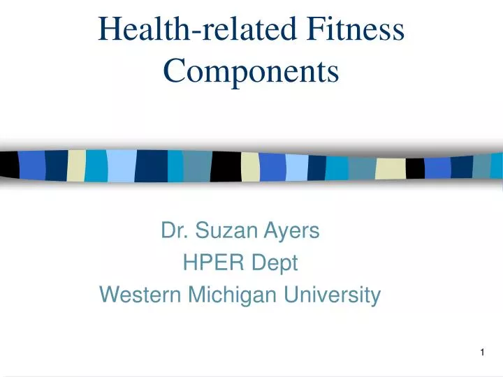 health related fitness components