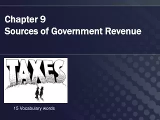 PPT - Sources Of Government Revenue PowerPoint Presentation, Free ...