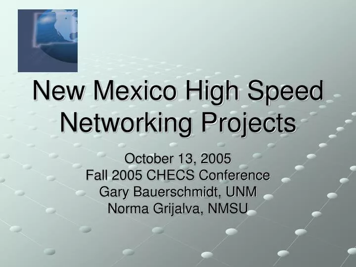 new mexico high speed networking projects