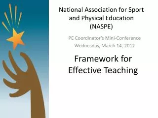 National Association for Sport and Physical Education (NASPE)