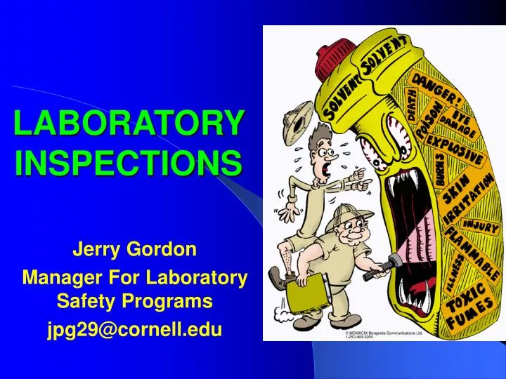 laboratory inspections