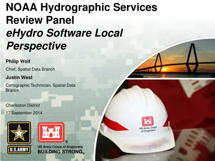 noaa hydrographic services review panel ehydro software local perspective