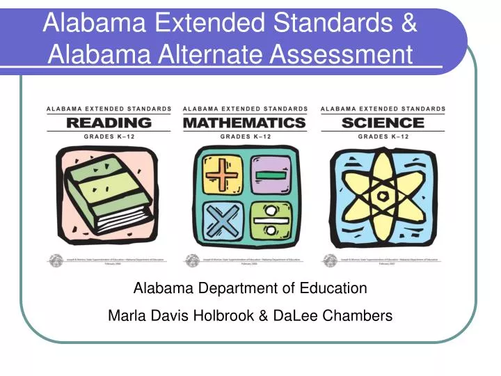alabama extended standards alabama alternate assessment