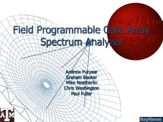 Field Programmable Gate Array Spectrum Analyzer