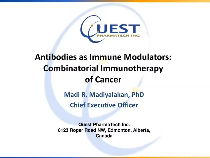 antibodies as immune modulators combinatorial immunotherapy of cancer