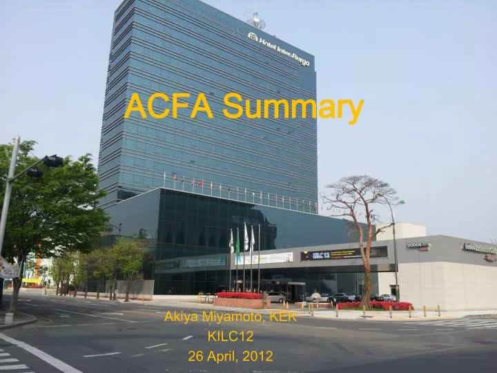 acfa summary