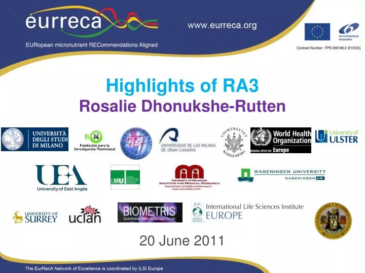 highlights of ra3 rosalie dhonukshe rutten