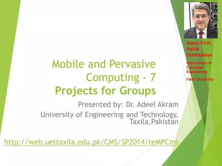 mobile and pervasive computing 7 projects for groups