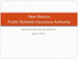 New Mexico Public Schools Insurance Authority