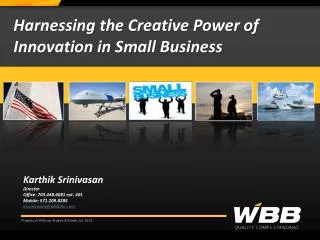 Harnessing the Creative Power of Innovation in Small Business