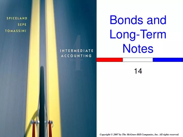 bonds and long term notes