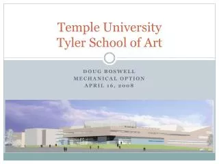 Temple University Tyler School of Art