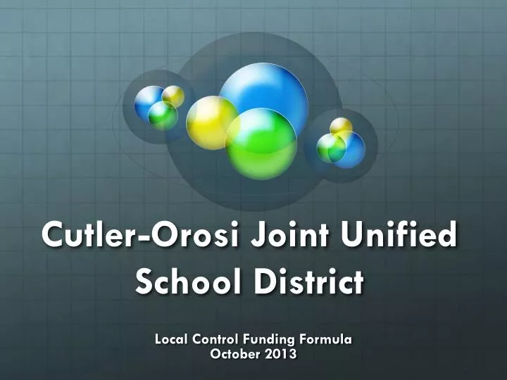 cutler orosi joint unified school district