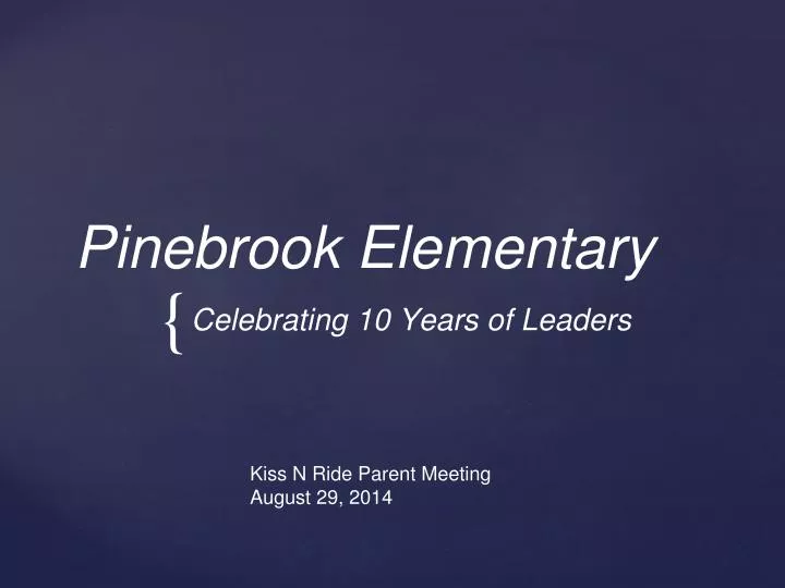 pinebrook elementary