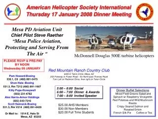 Mesa PD Aviation Unit Chief Pilot Steve Raether