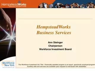 HempsteadWorks 			Business Services
