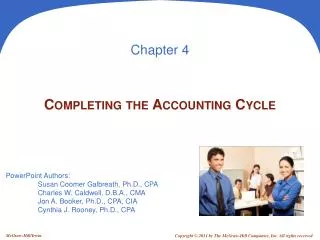 Completing the Accounting Cycle