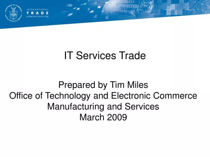it services trade