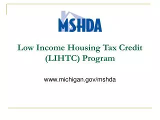Low Income Housing Tax Credit (LIHTC) Program