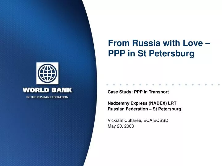 from russia with love ppp in st petersburg