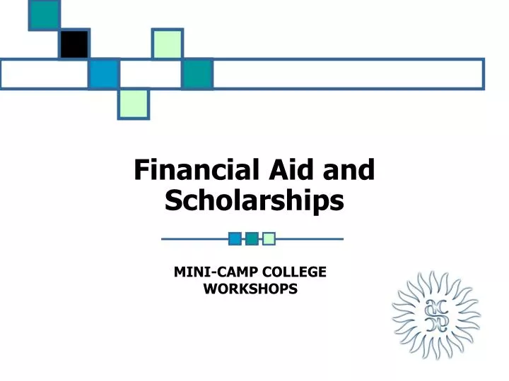 financial aid and scholarships