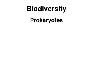 biodiversity