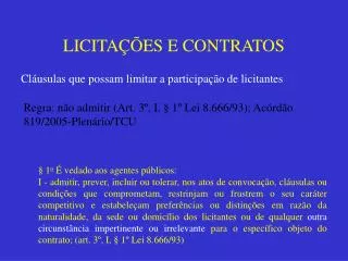 licita es e contratos