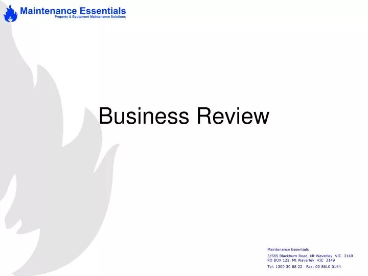 business review