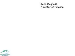 John Magness Director of Finance