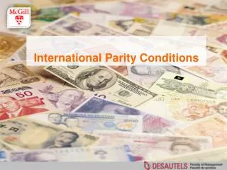 International Parity Conditions