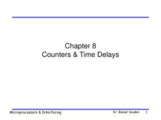 Chapter 8 Counters &amp; Time Delays