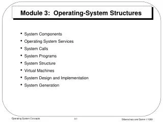 module 3 operating system structures