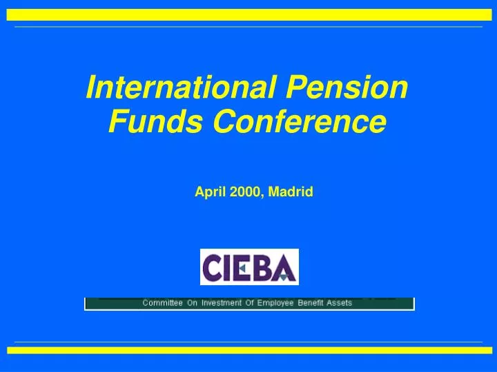 international pension funds conference