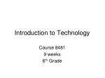 Introduction to Technology - slide 1