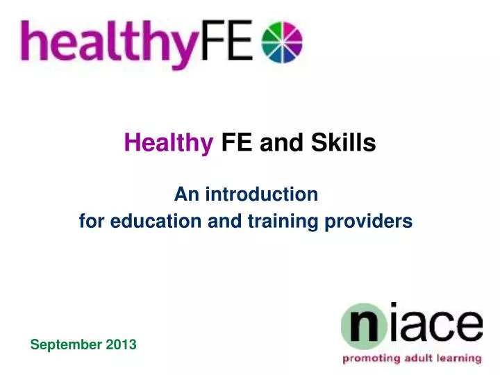 healthy fe and skills