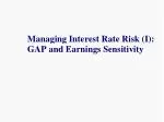 Managing Interest Rate Risk (I): GAP and Earnings Sensitivity - slide 1