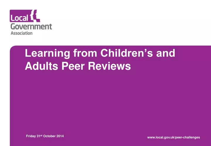 learning from children s and adults peer reviews