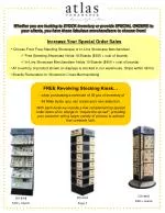 Showcase Merchandisers for Boosting Special Order Sales - slide 1