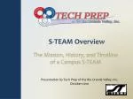 S-TEAM Overview - slide 1