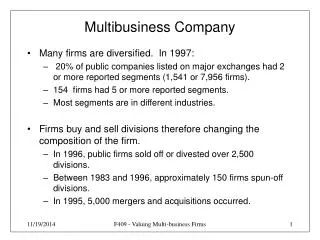Multibusiness Company