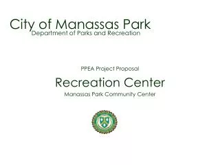 City of Manassas Park