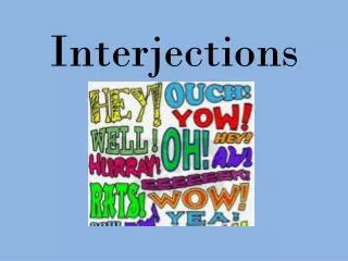 Interjections