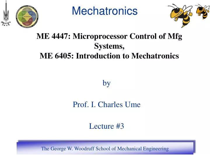 by prof i charles ume lecture 3
