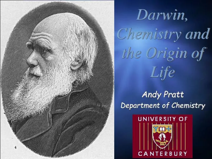 darwin chemistry and the origin of life