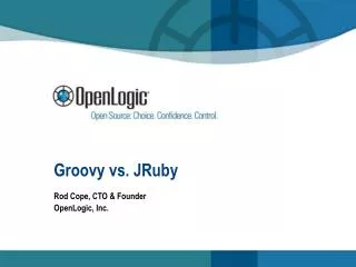 Groovy vs. JRuby