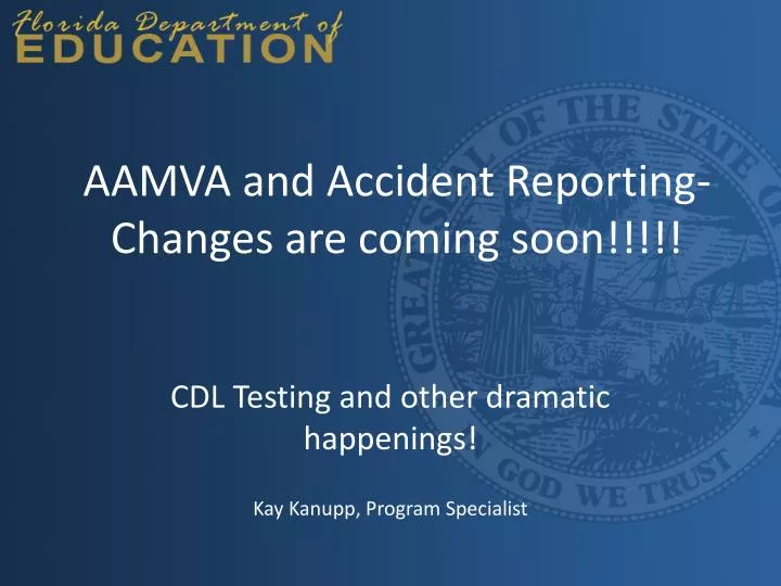 aamva and accident reporting changes are coming soon