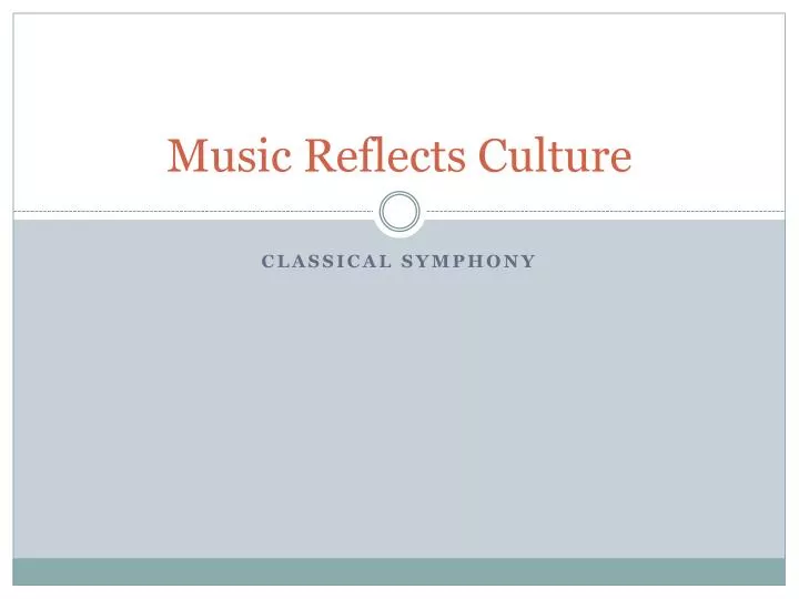 music reflects culture