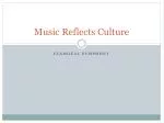 Music Reflects Culture