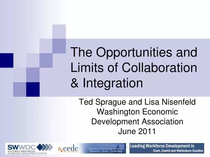 the opportunities and limits of collaboration integration